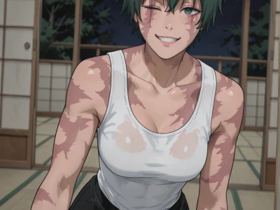 Uncensored Hentai - Maki Zen'In Jujutsu Kaisen – 70 Images