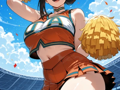 Uncensored Hentai - Momo Yaoyorozu: Rally Time – 26 Images
