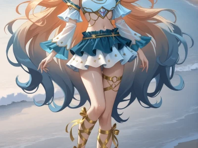 League of Legends Hentai - Ocean Song Seraphine Prestige Hentai by Gevolution34 - Uncensored