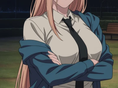 Maldo Hentai - Power パワー x Denji デンジ - Chainsaw Man チェンソーマン - 4 Outfits – 106 Images