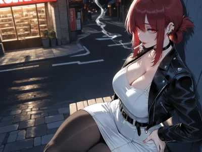 Evelyn Chevalier Hentai - Yamada: Smoking Behind the Supermarket with You – 26 Images