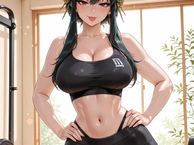Yor Briar Gym Hentai by Septerna - Uncensored - Septerna Hentai