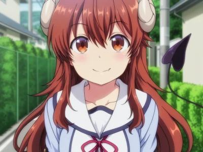 Yuuko Yoshida #1 The Demon Girl Next Door – 87 Images