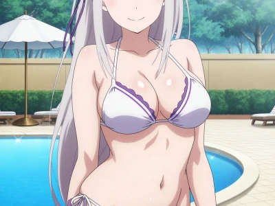 Emilia & Subaru #16💖 – 84 Images - Subaru Natsuki Hentai