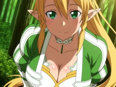 Bakemonogatari NSFW Tsubasa Hanekawa Hentai - Leafa 1 – 24 Images