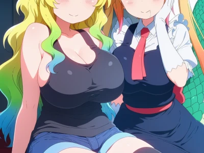 Lucoa x Tohru ルコアxトール – Miss Kobayashi's Dragon Maid 小林さんちのメイドラゴン – 160 Images - S Hentai