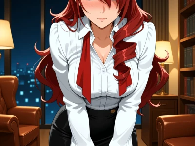 Mitsuru Kirijo - Persona 3 - Pantyhose Artwork