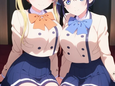 Uncensored Hentai - Rika Hoshizaki x Nagisa Minase 星崎理香x水瀬渚 – Girlfriend – Girlfriend カノジョも彼女 – 130 Images