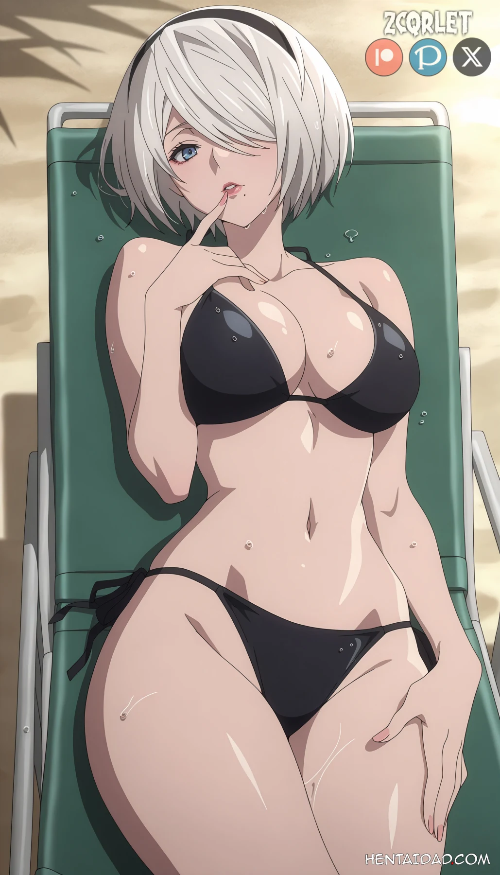 YoRHa No.2 Type B -2B- ヨルハ２号Ｂ型 x YoRHa No.9 Type S -9S- ヨルハ９号Ｓ型 - Nier: Automata Ver1.1a - 4 Outfits – 105 Images - Uncensored (Zcqrlet Hentai Image 21)
