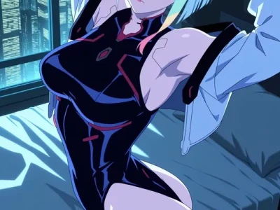 Street Fighter Hentai - Lucyna Kushinada - Cyberpunk Edgerunners Tier 1 - 99 Images