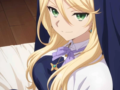 Sharon Holygrail - Engage Kiss - Art by Ero64