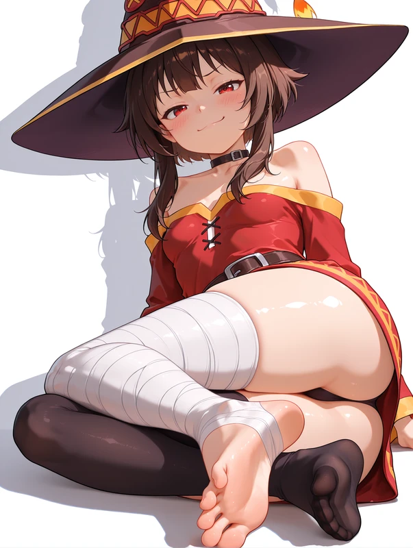 Megumin - Konosuba - Thighhighs Hentai
