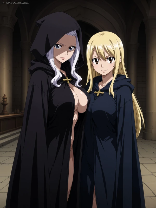 Juvia Lockser Hentai - Lucy Heartfilia and Mirajane Strauss | Fairy Tail