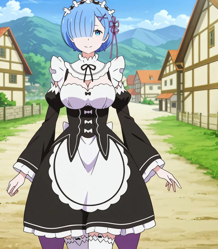 Priscilla Barielle Re:Zero Hentai - Rem (adult) レム