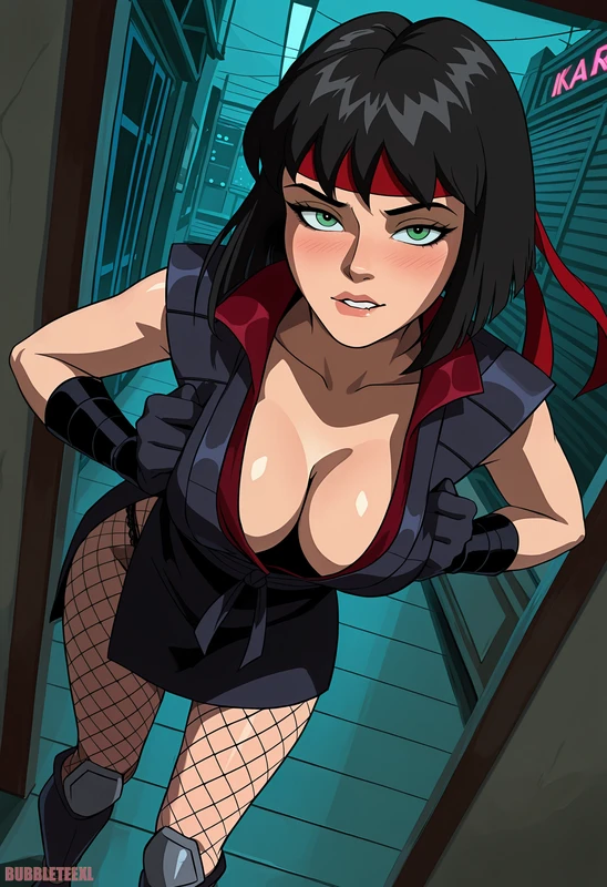Faye Valentine Hentai - Oroku Karai | Teenage Mutant Ninja Turtles (Request)