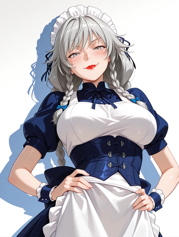 Grayfia Lucifuge - High School DxD - Grey Eyes Hentai
