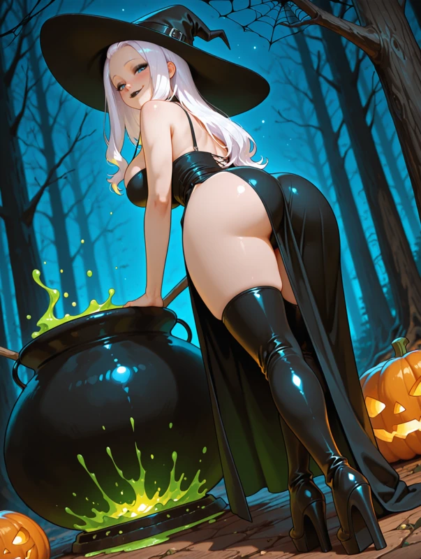 Mirajane Strauss - Fairy Tail (Halloween) - Makeup Hentai