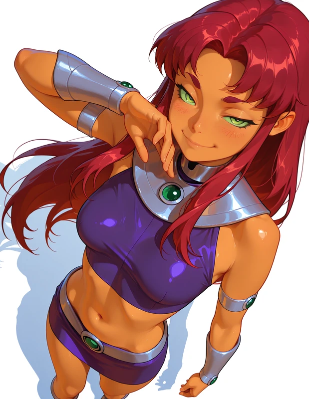 blonde Hentai - Starfire - Teen Titans