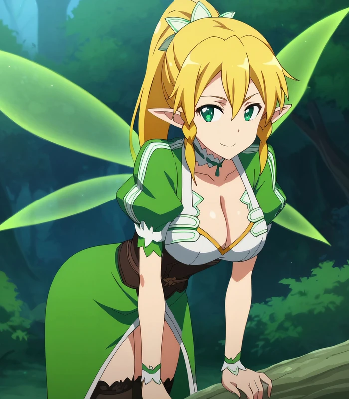 Loner Life in Another Wor Hentai - Leafa (SAO) リーファ