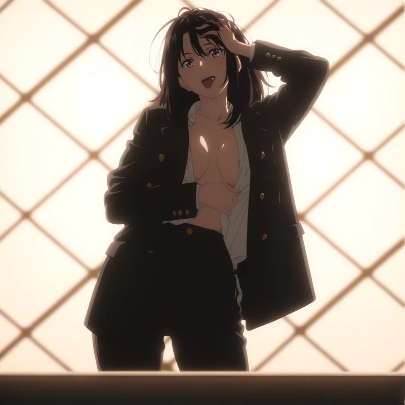 NSFW Persona 5 Sae Niijima Hentai - Yukina Himeragi | Strike The Blood Business suit NSFW