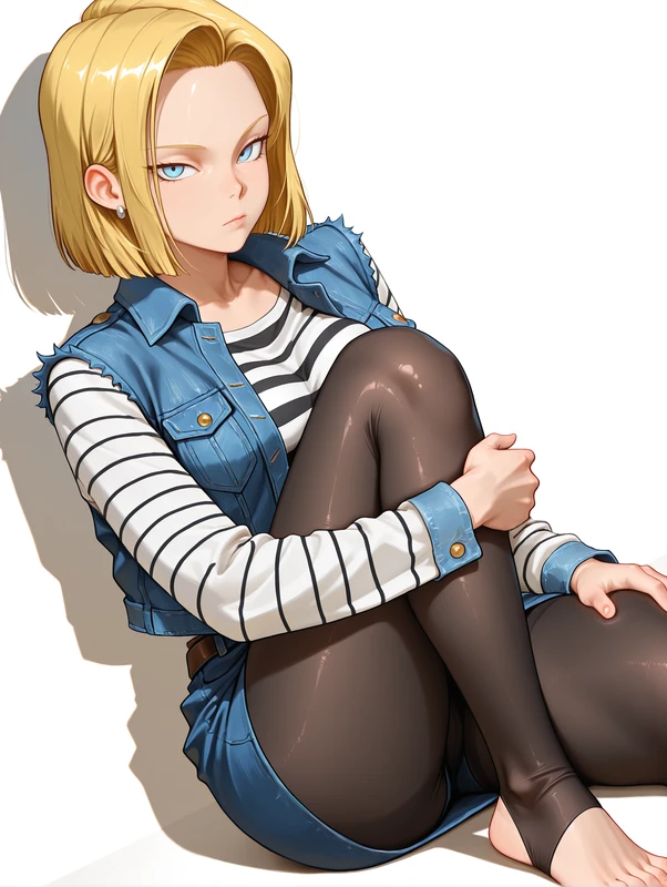 Android 18 - Dragon Ball - Blue Hentai