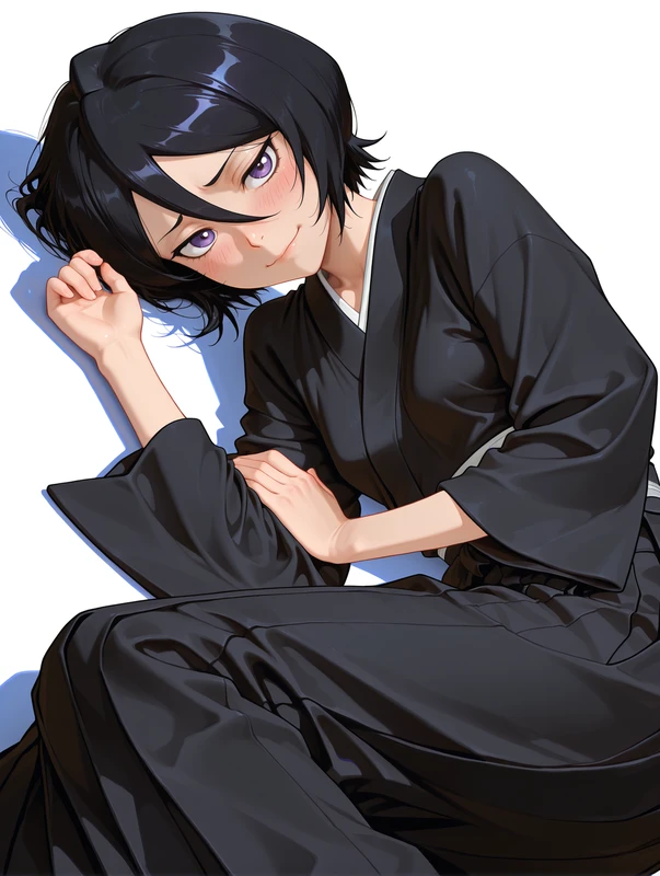 black hair Hentai - Rukia Kuchiki - Bleach