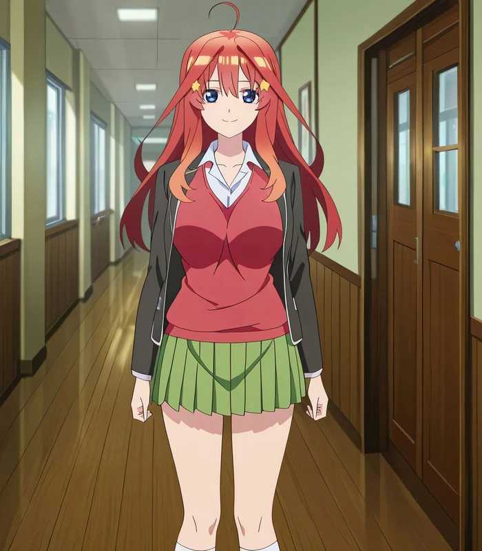 Go-Tōbun no Hanayome Hentai - Itsuki Nakano (adult) 中野 五月