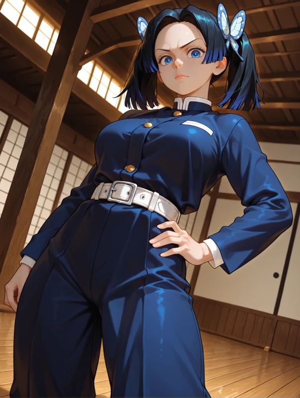 blue eyes Hentai - Aoi Kanzaki - Demon Slayer