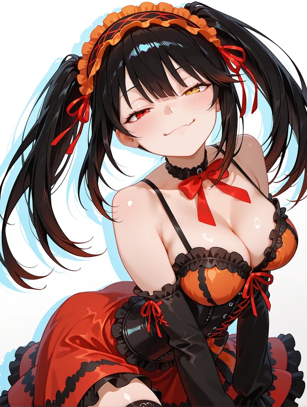black eyes Hentai - Kurumi Tokisaki - Date a Live