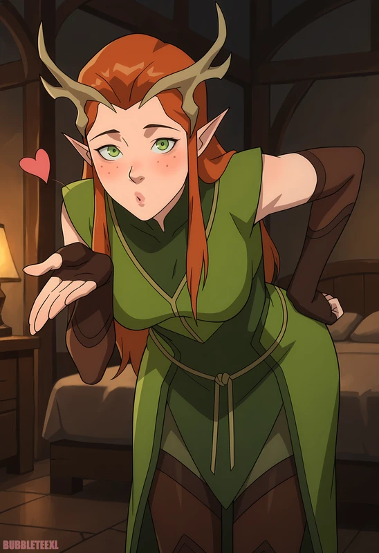 Uncensored Hentai - Keyleth | The Legend of Vox Machina (Request)