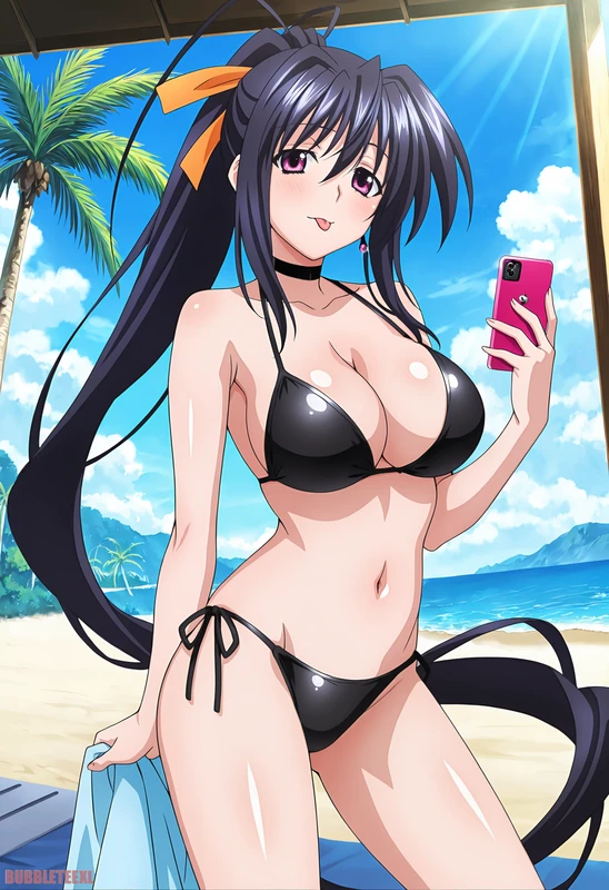 Uncensored Hentai - Akeno Himejima | High School DxD (Request)