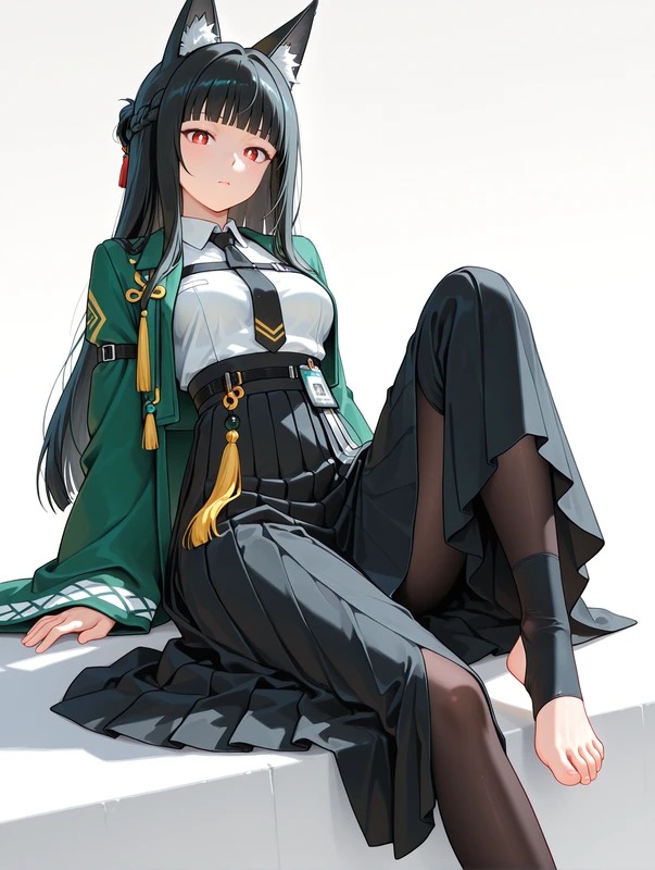 Miyabi Hoshimi - Zenless Zone Zero - Toeless Legwear Hentai