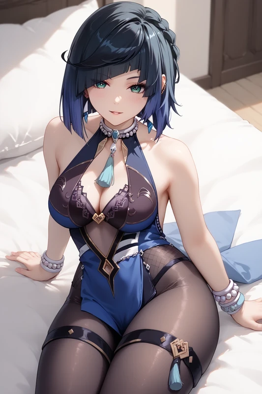BLEACH Hentai - (Request) 原神 Genshin Impact 원신 Yelan 야란 夜兰 夜蘭 hairy
