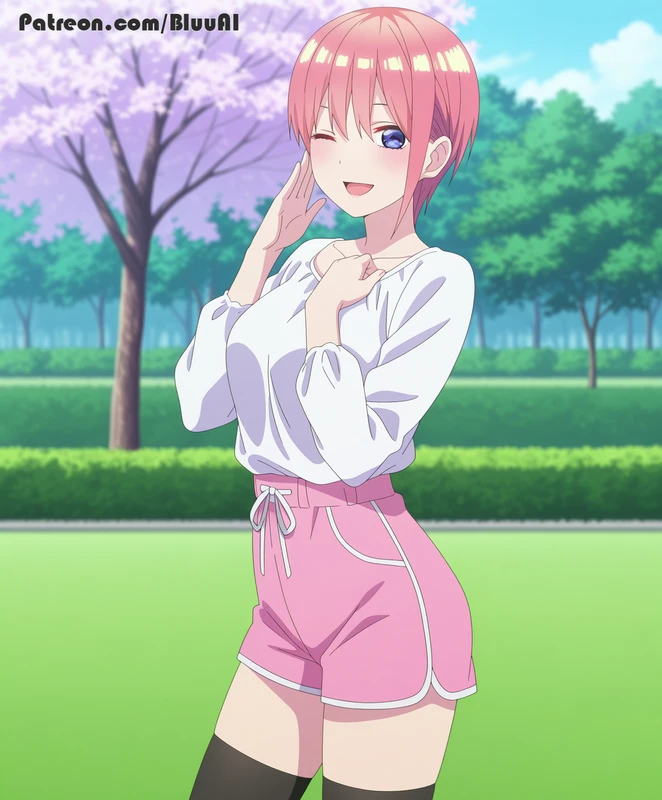 Amagi Brilliant Park Hentai - [Extra] Ichika Nakano | The Quintessential Quintuplets