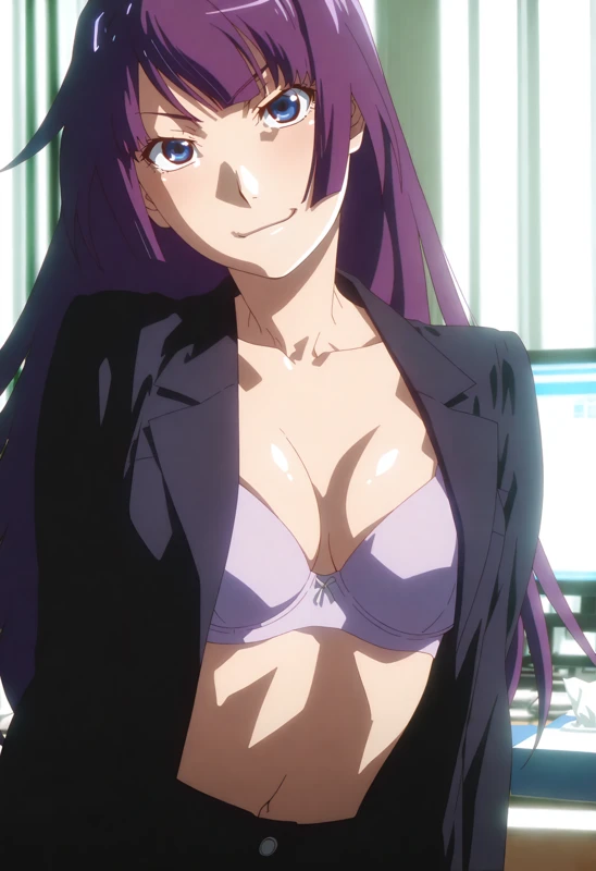 Bakemonogatari Black Hanekawa NSFW Hentai - Hitagi Senjougahara | Bakemonogatari NSFW
