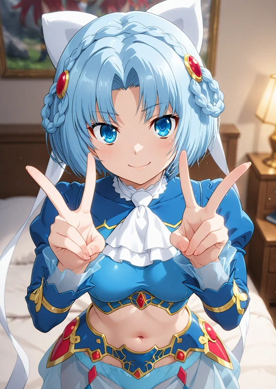 Uncensored Hentai - Ludmila Lourie ( リュドミラ＝ルリエ ) - Lord Marksman and Vanadis ( 魔弾の王と戦姫 [ヴァナディース] )