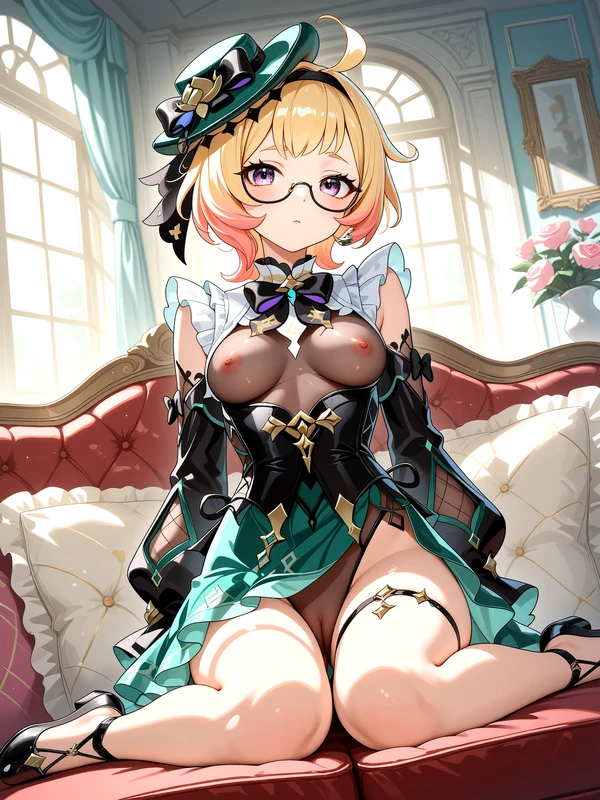 Genshin Impact Yumemizuki Hentai - Emilie - Genshin Impact
