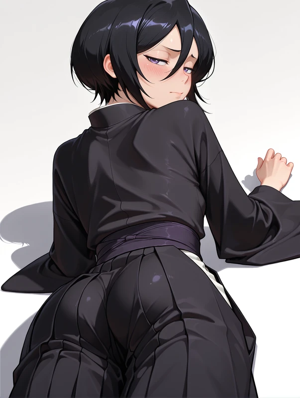 black hair Hentai - Rukia Kuchiki - Bleach