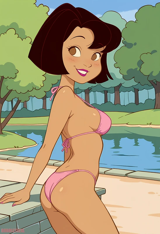 Wonder Woman Hentai - Trudy Proud | The Proud Family (Request)