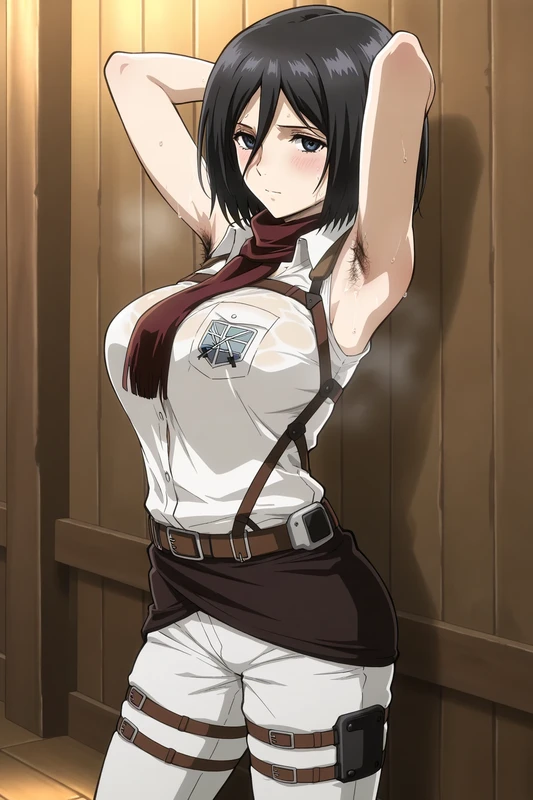 Attack on Titan 進撃の巨人 진격의 거인 Hentai - (Request Hairy) Attack on Titan｜進撃の巨人｜진격의 거인｜Mikasa Ackerman｜ミカサ・アッカーマン ｜미카사 아커만