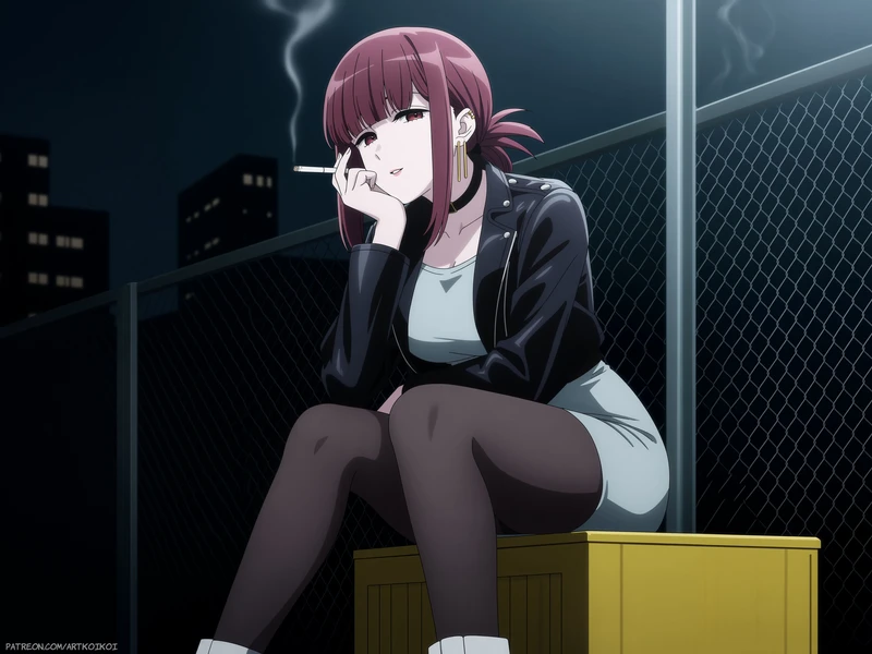 Yamada / Tayama | Smoking Behind the Supermarket with You - 6 Hentai
