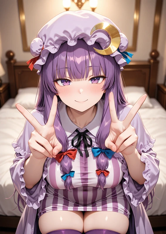 Uncensored Hentai - Patchouli Knowledge ( パチュリー・ノーレッジ ) - Touhou 100P