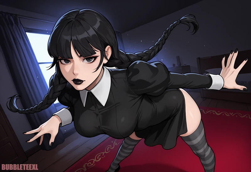 Suzuha Amane Hentai - (Extra) Wednesday Addams | Addams Family