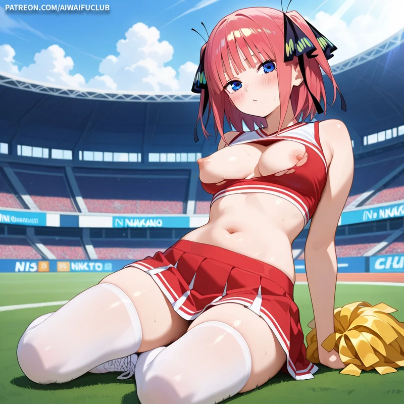 Uncensored Hentai - (VIP Exclusive)Nino Nakano 中野二乃 Cheerleader outfit