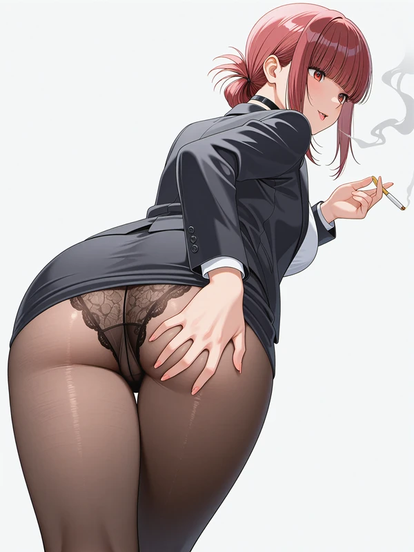 Yamada / Tayama - Smoking Behind the Supermarket Trending Hentai