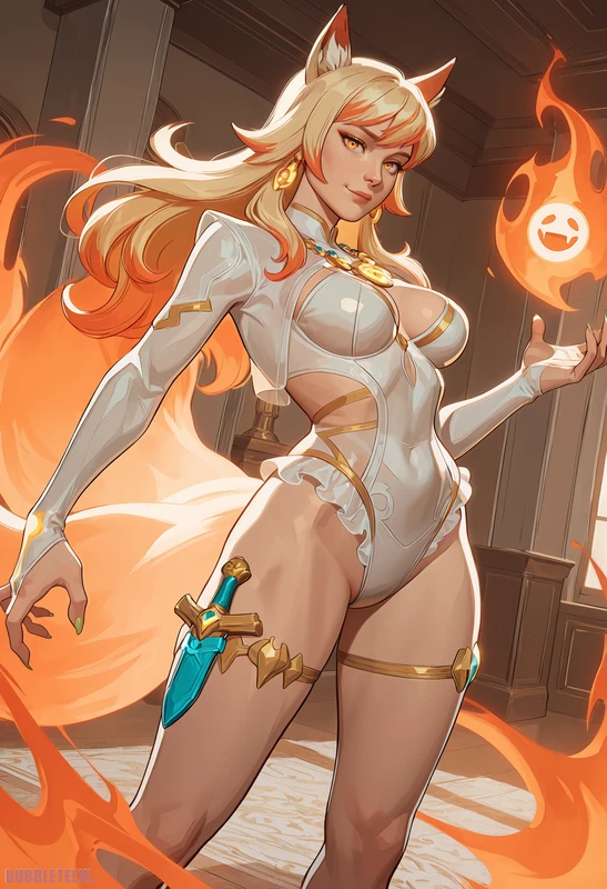 (Extra) White Fox (Coastal Kumiho) | Marvel Rivals (Request)