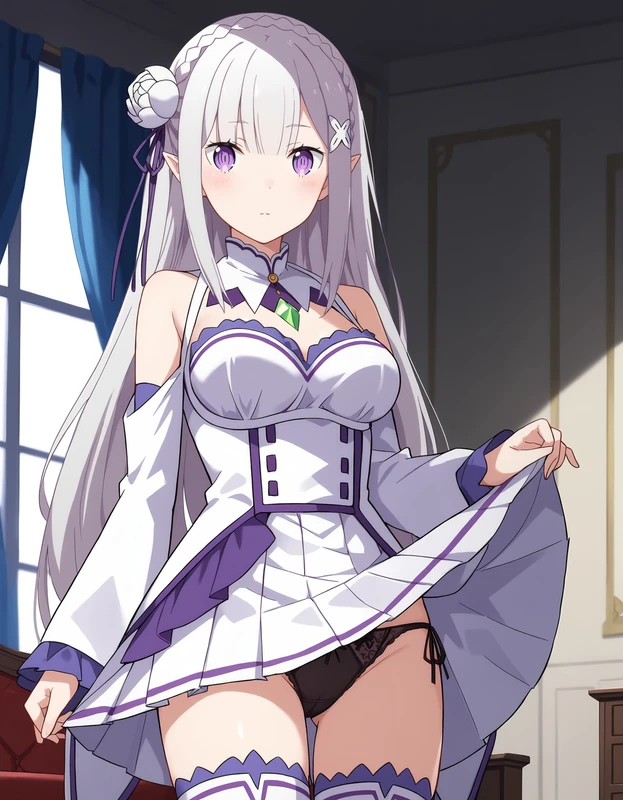 Uncensored Hentai - Emilia re:zero 216P