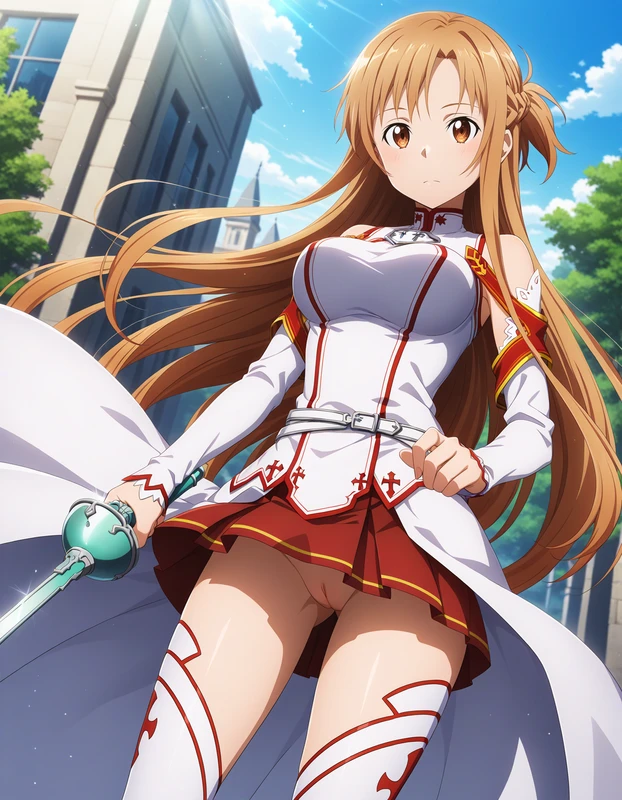 Azur Lane Hentai - [Premium 67p] Asuna Yuuki - 結城 明日奈 / アスナ # Sword Art Online - ソードアート・オンライン