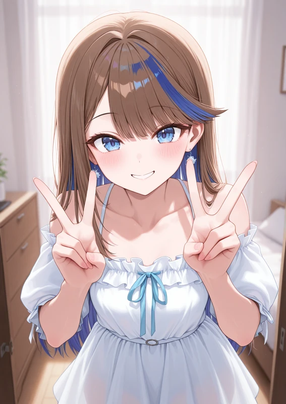 Sakihane Huya StelLive VTuber 사키하네 후야 Hentai - Airi Kanna ( 아이리 칸나 ) - VTuber ( StelLive ) 90P