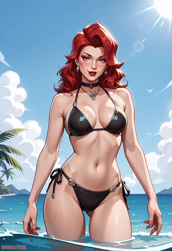 Uncensored Hentai - (Extra) Black Widow (Aquatic Assassin) | Marvel Rivals (Request)